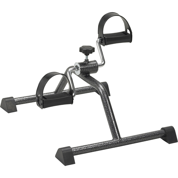 Exercise Peddler with Attractive Silver Vein Finish - Click Image to Close